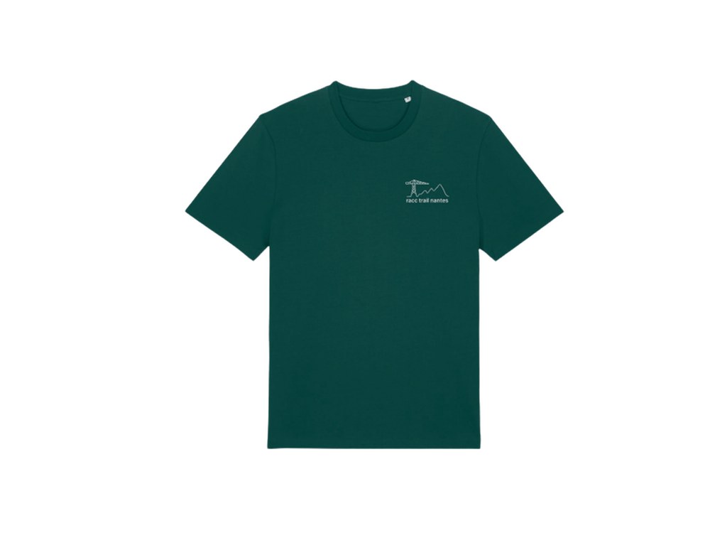 T-shirt coton RACC Trail vert foncé