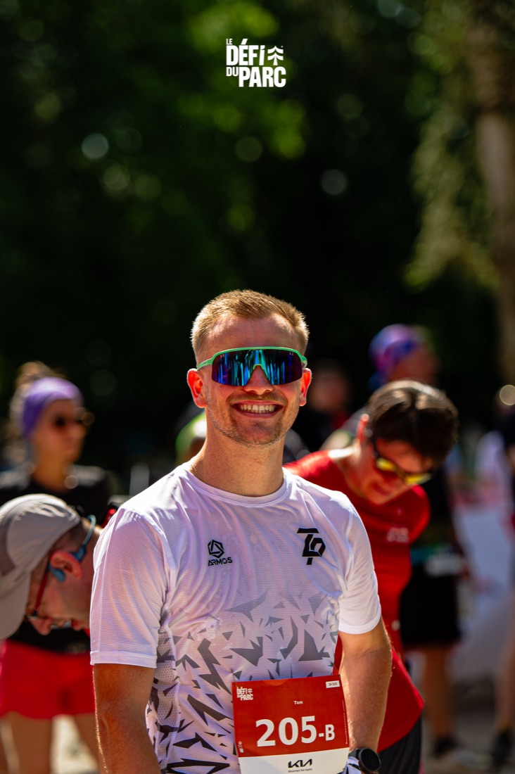 Sourire de coureur