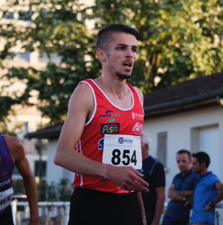 Théo Rageot, coach du RACC Trail